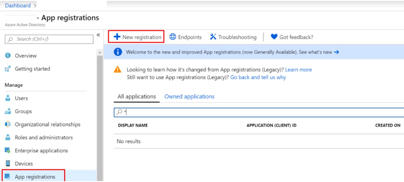 1. appreg Integration Microsoft Office 365