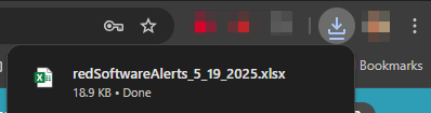 image 147 Softwares "Red alert"