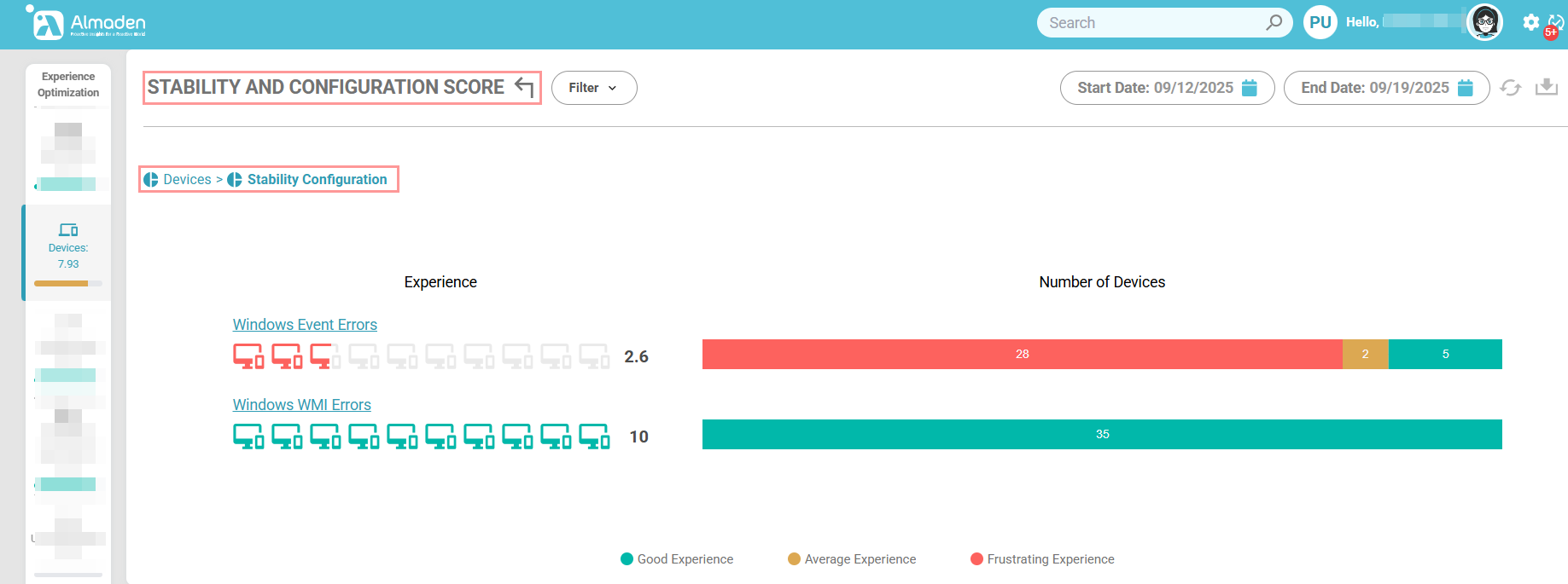Device Calculation Structure - Product Documentation