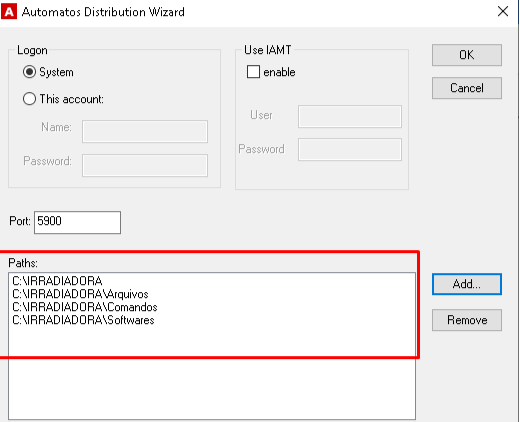 image 316 Installing and configuring the Distribution Wizard