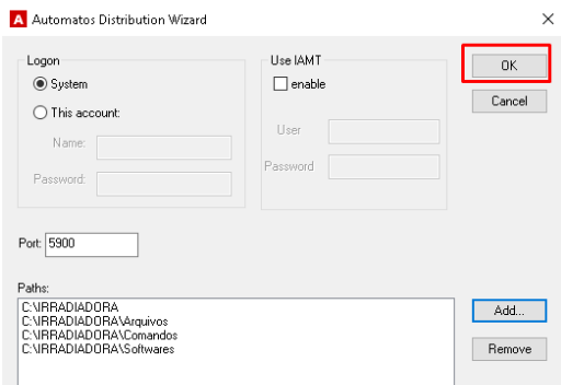 Imagem 317 Instalação e configuração do Assistente de distribuição