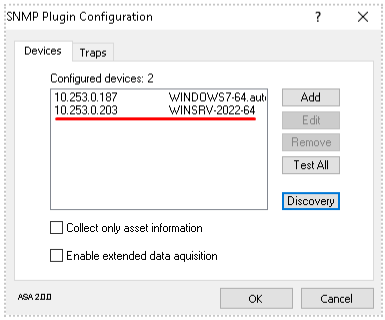 Imagem 20 Configuração de SNMP passo a passo