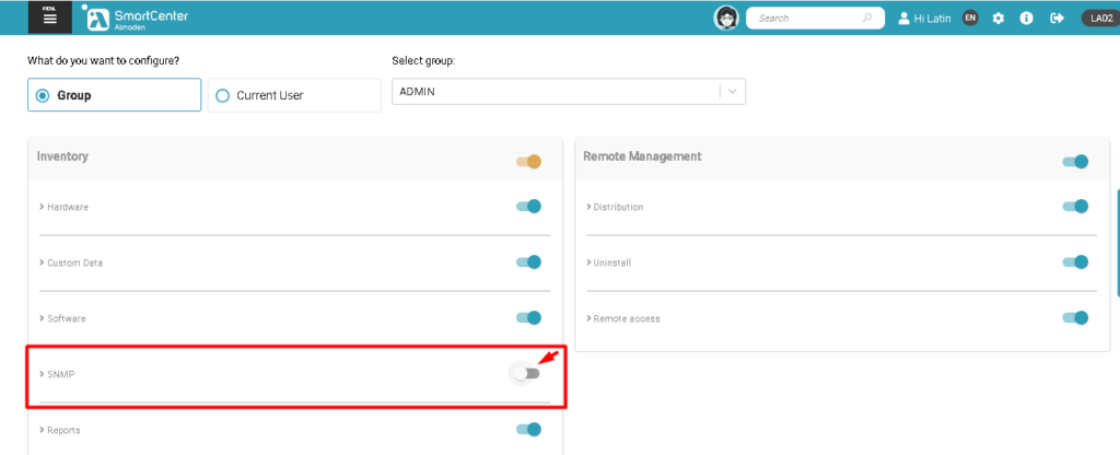 imagen 24 Configuración SNMP paso a paso