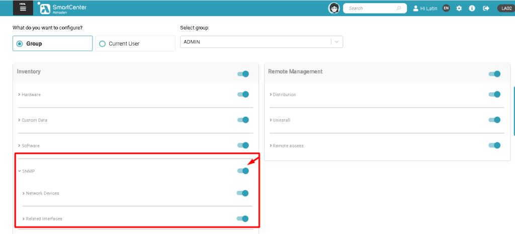 imagen 25 Configuración SNMP paso a paso