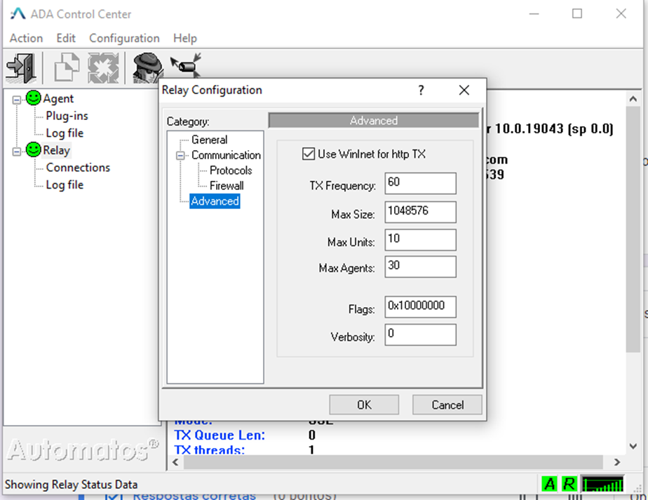 imagen 44 Verbose Log - ADA/ASA Windows.