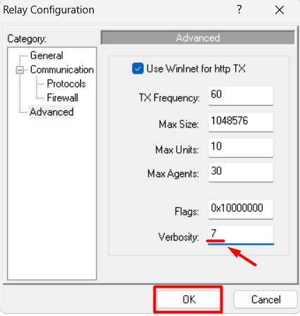 imagen 45 Verbose Log - ADA/ASA Windows.