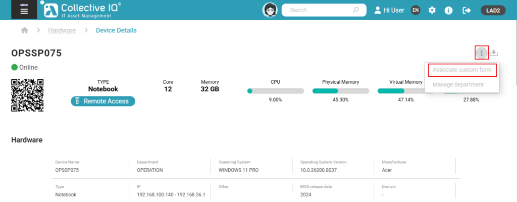 image 18 Associate Form
