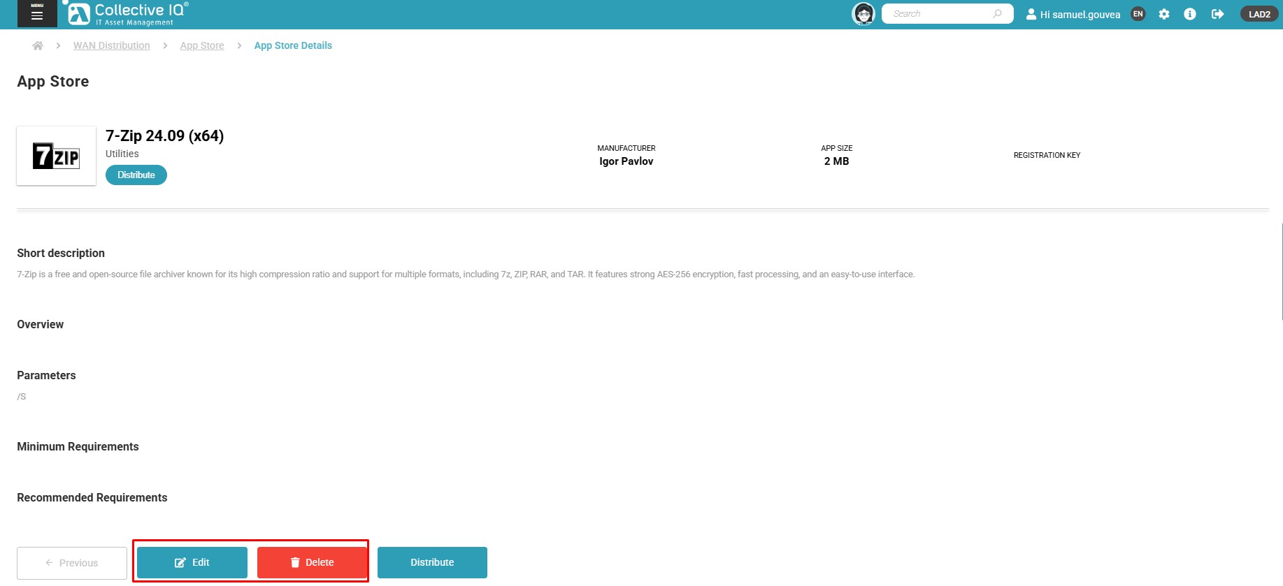 WAN - App Store - Product Documentation