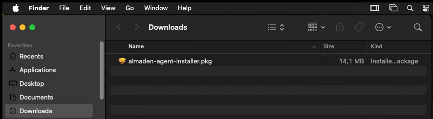 image 37 Agent macOS 2.0 - Installation