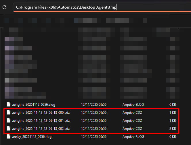 image Pending Data Collection Files