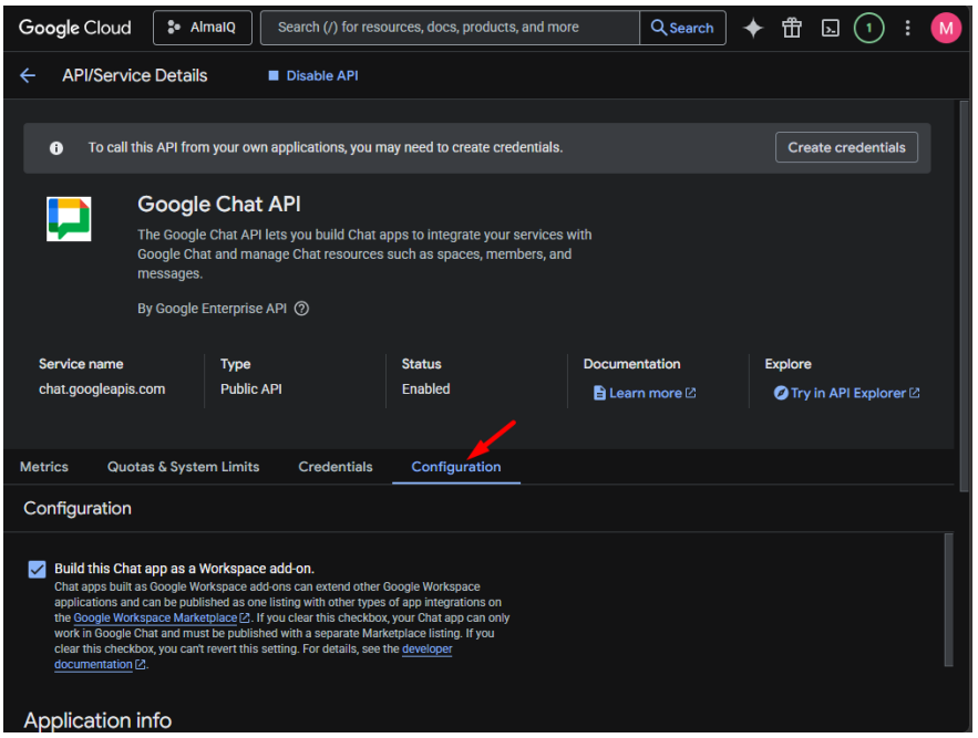 image 11 AlmaIQ Integration Google Cloud
