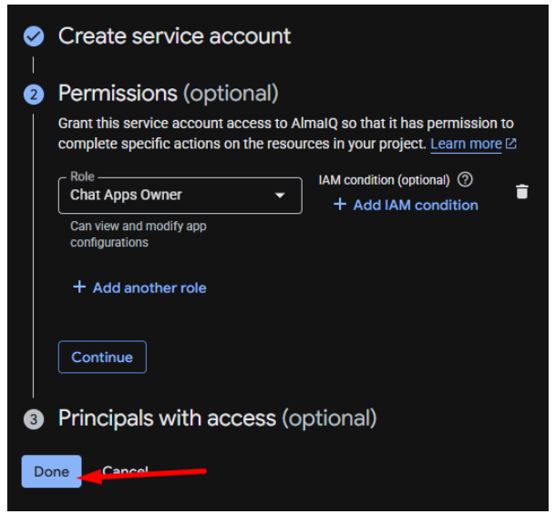 image 16 AlmaIQ Integration Google Cloud