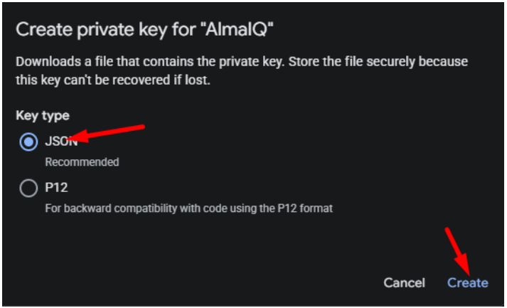 image 20 AlmaIQ Integration Google Cloud