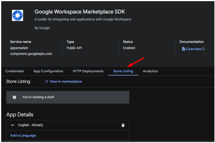 image 33 AlmaIQ Integration Google Cloud