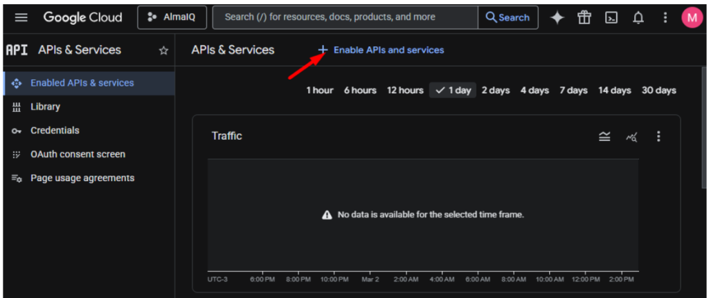 image 8 AlmaIQ Integration Google Cloud