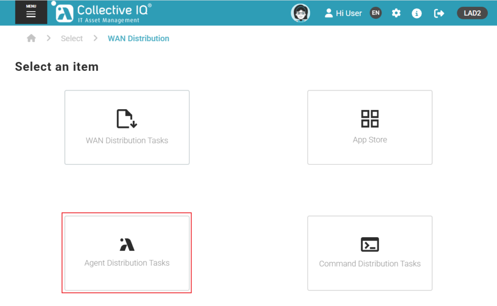 image 1 WAN - Agent distribution tasks