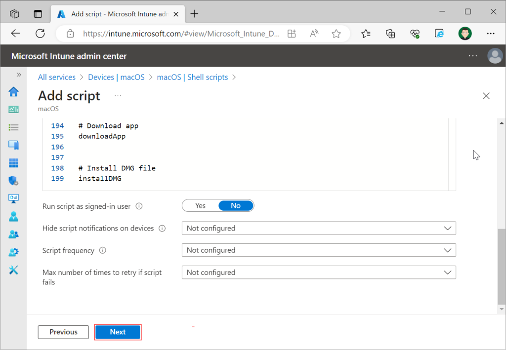 image 17 Intune MacOS - Deploy Almaden Remote Control Server