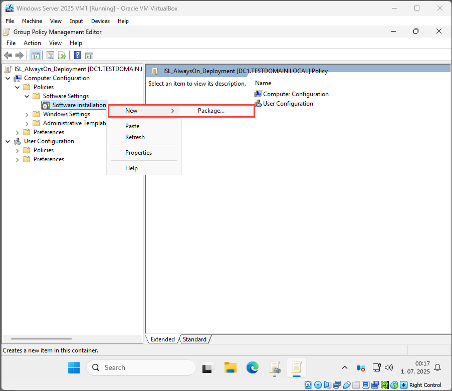 image 40 Deploy GPO - Automatos Remote Control Client / Server