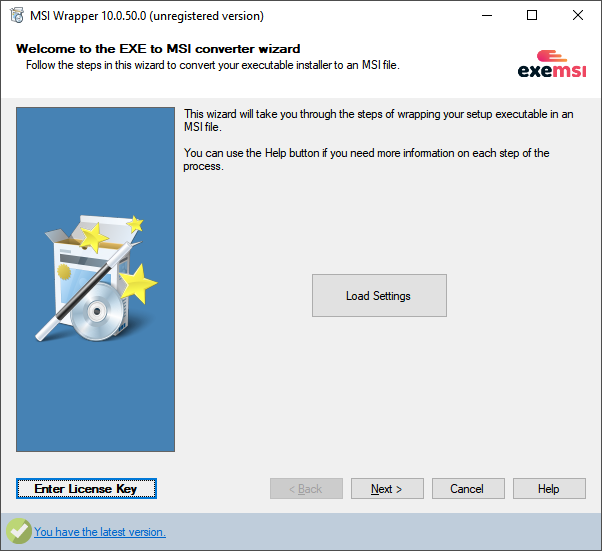 image 44 Convert ".exe" Installer to ".msi" Package