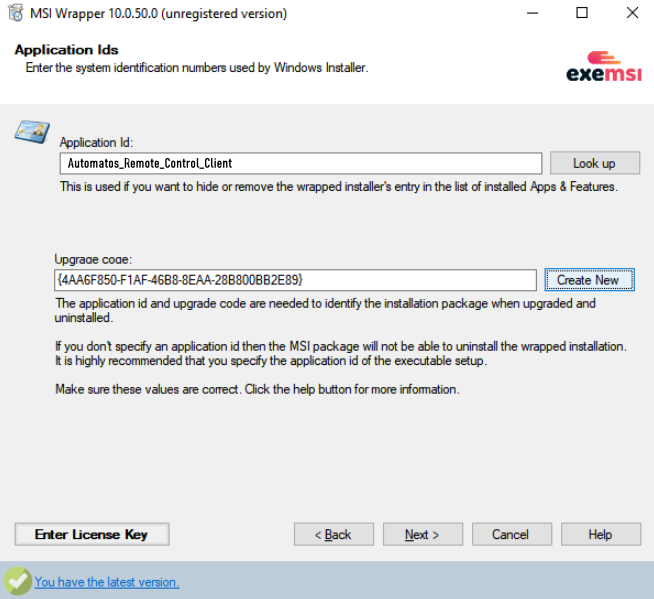 image 48 Convert ".exe" Installer to ".msi" Package