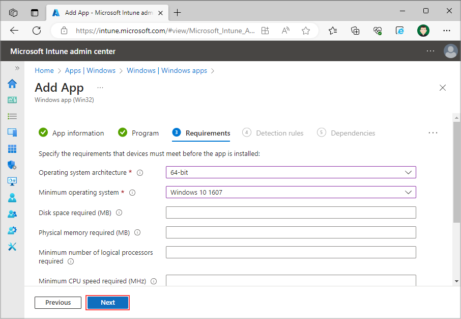 image 6 Intune Windows - Deploy Automatos Remote Control Client / Server