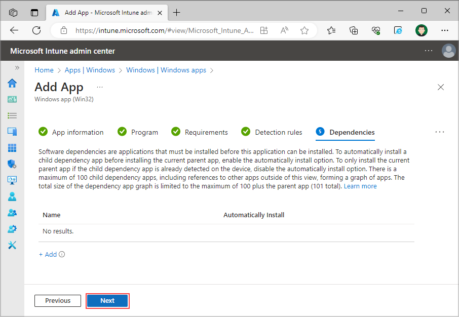 image 8 Intune Windows - Deploy Automatos Remote Control Client / Server